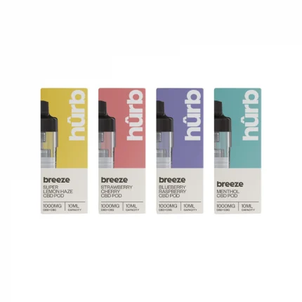 Hurb Breeze CBD 1000mg Pre-filled Pod 10ml