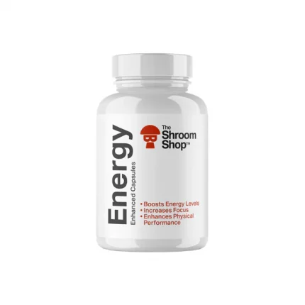 The Shroom Shop Enhanced Energy 67500mg Capsules - 90 Caps