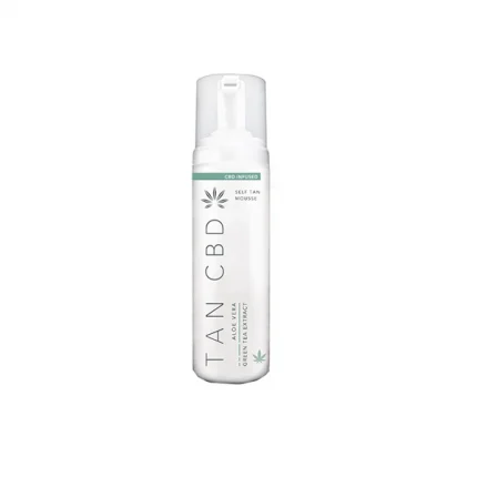 Tan CBD 75mg CBD Self Tanning Mousse 200ml