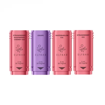 20mg ELF Bar 1200 Prefilled Replacement Pods 1200 Puffs - 2 Pcs