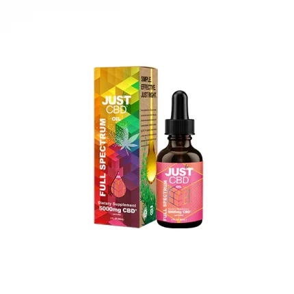 Just CBD 5000mg Full Spectrum Tincture - 30ml