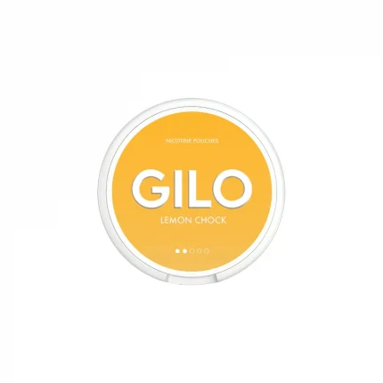 8mg GILO Nicotine Pouch Lemon Chock - 20 Pouches